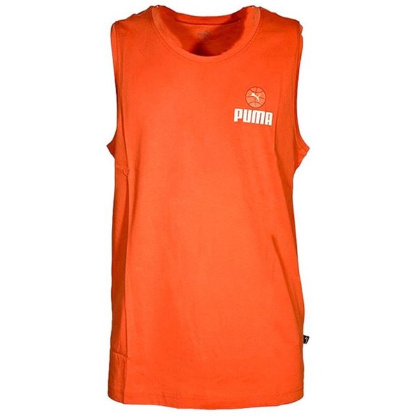 T-shirt Puma Bppo-000771 Blank Ba Homme Orange