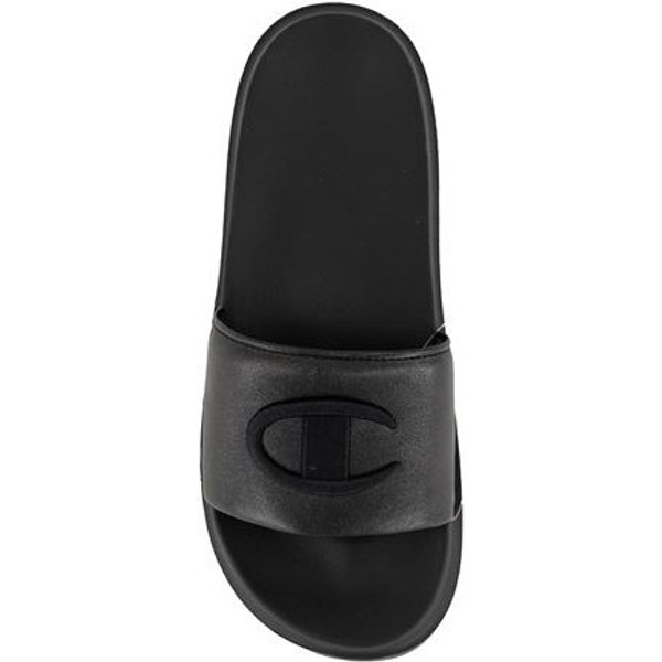 Tongs Champion Slide Miami Platform Black Femme Black