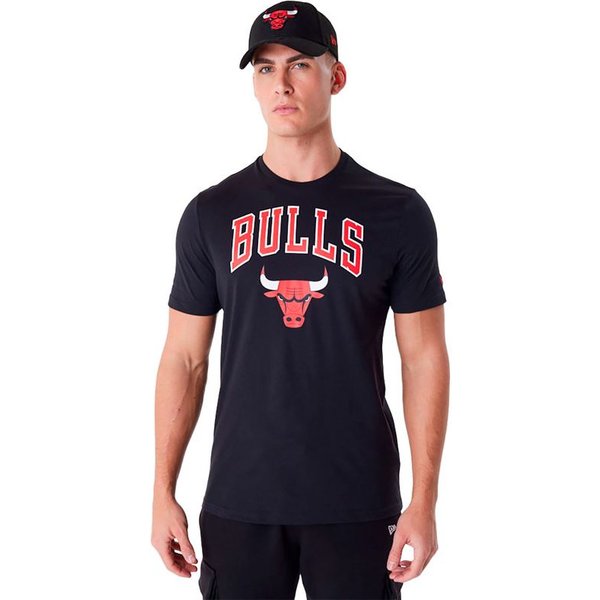 T-Shirt new era NOS NBA Regular Chicago Bulls Blkfdr Homme-image