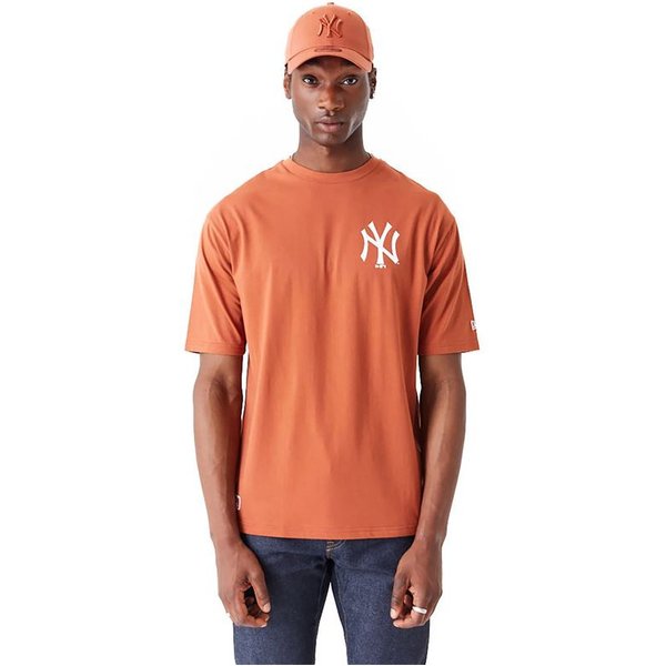 T-Shirt New Era Oversized New York Yankees Mlb World Series Marro-image