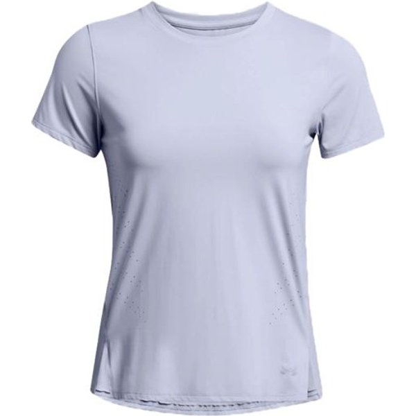 T-shirt de Running Under Armour Launch Elite SS Femme Violet