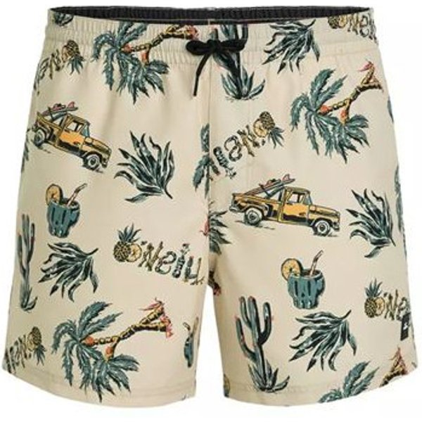 Maillot de bain O'Neill Mix & Match Cali Print 15'' Beige Homme