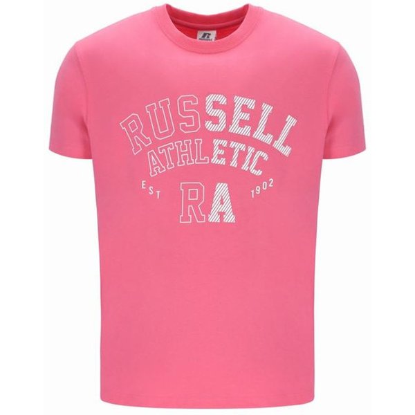 T-shirt Russell AMT A40071 Rose Homme
