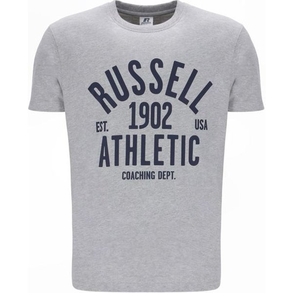 T-shirt Russell AMT A40101 Gris Homme