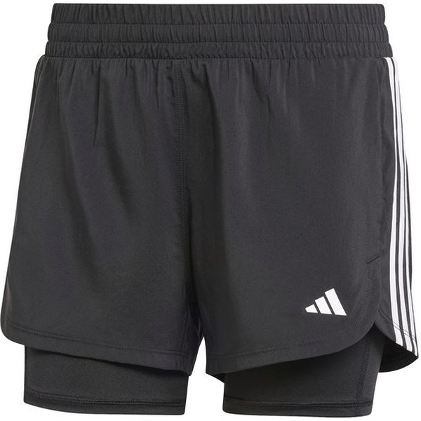 Pantalons Fitness Adidas Femme By Pacer 3 Bandas Training Woven B-image
