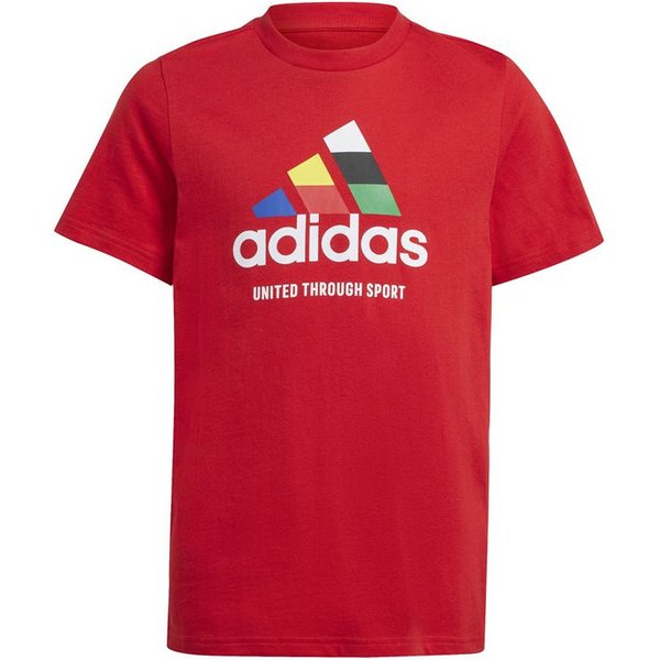 T-shirt adidas Pack Enfant Tiro Nations Graphic Rouge
