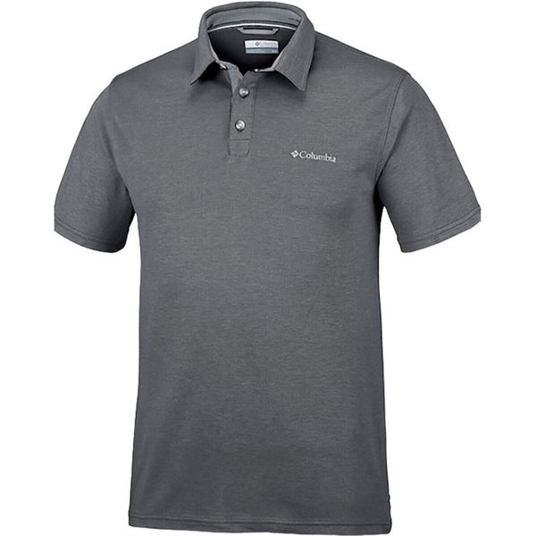 Polo de Montagne Columbia Nelson Point™ Noir Homme