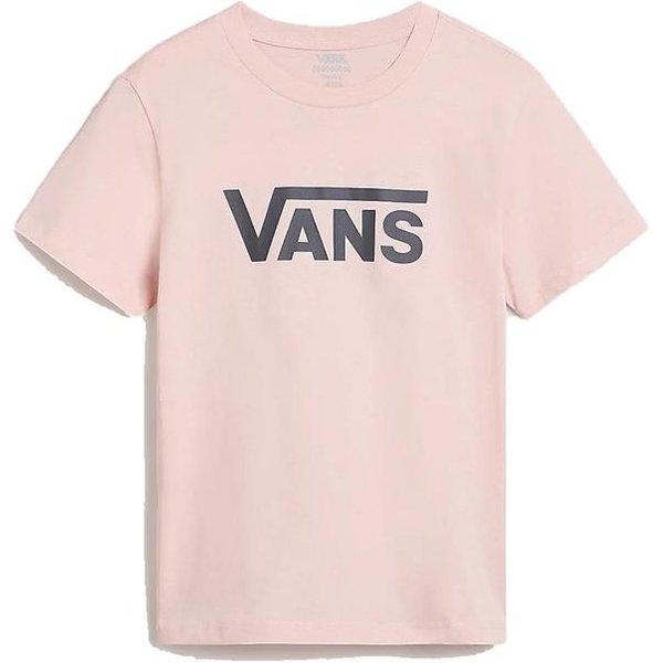 T-shirt Vans Drop V Ss Crew Rose Femme