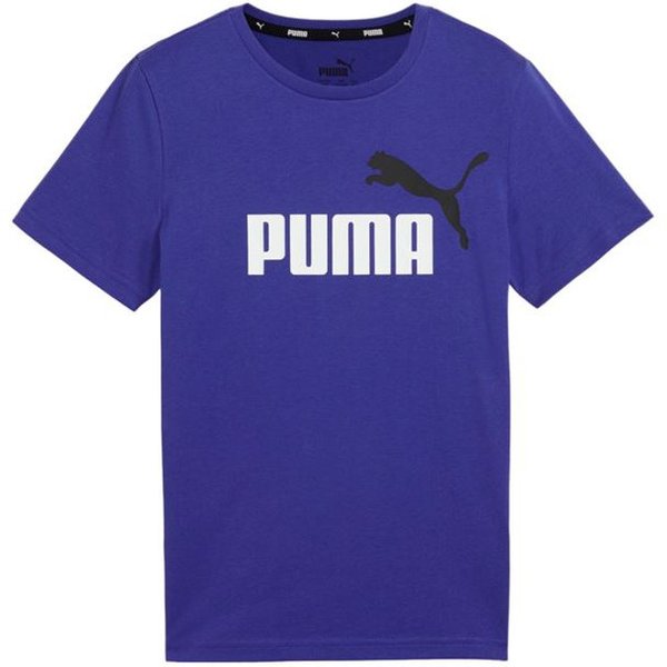 T-shirt Décontracté Puma Essentials + 2 Col Logo Enfant