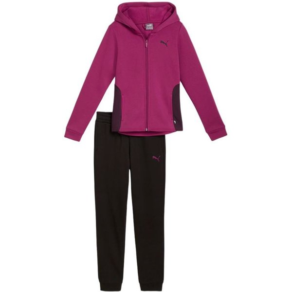 Survêtement Fille Puma Hooded Fl Cl Pink