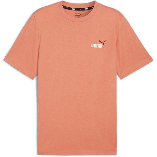 T-shirt Homme Puma Essentials+ 2 Col Small Logo Orange