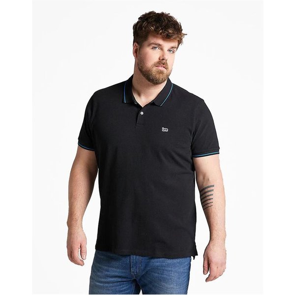 Polo Lee Pique Noir