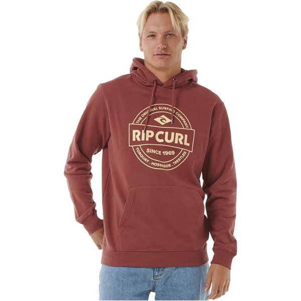 Sweat Rip Curl Stapler Hood Homme Bordeaux-image