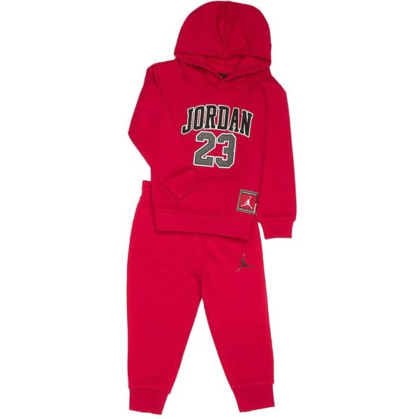 Survêtement Nike Pack Set Enfant Jordan Po Red