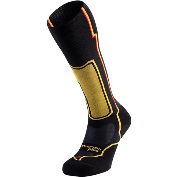Chaussettes de Montagne Lurbel Alpine Six Noir/Jaune