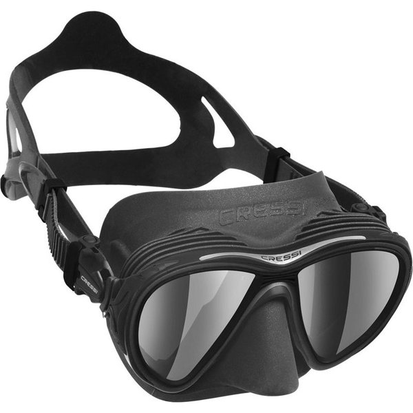 Masque pour Plongée Cressi Quantum Unisexe Dark-Noir Miroir
