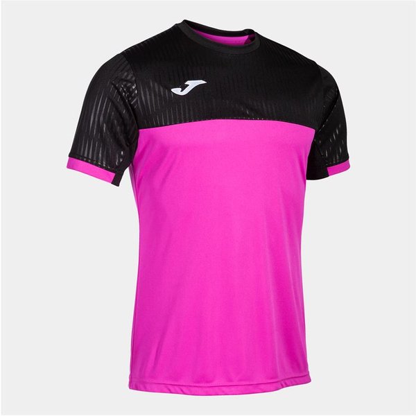 T-Shirt Joma Homme Manches Courtes MontréAl Rose Fluo Noir-image