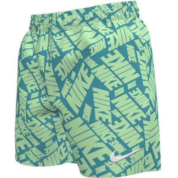Maillot De Bain De Playa Y Piscine Nike Enfant Tossed Block Green-image