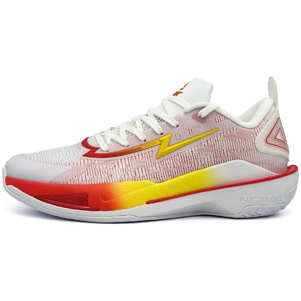 Chaussures de Basket-ball Peak LIGHTNING 11 Homme Blanc/Rouge