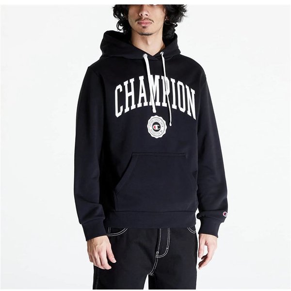 Sweat Champion Homme Sweat à Capuche Noir-image