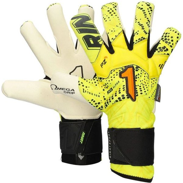 Gants de gardien Rinat Xtreme Guard Dominius Alpha Jaune/Blanc