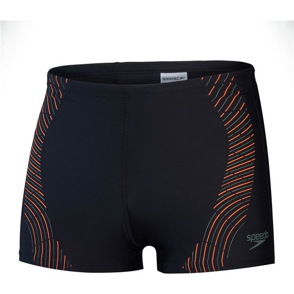 Maillot De Bain Natation Speedo Homme From Duo Logo Print Aquashort Black/ Green-image