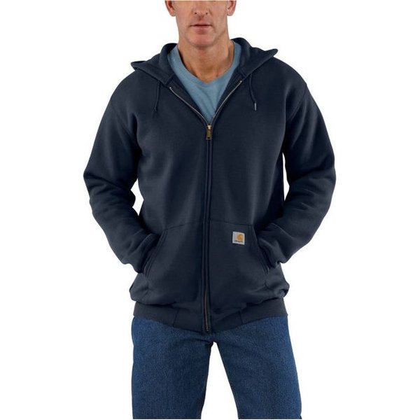 Sweat Carhartt Zip Hooded Homme New Bleu