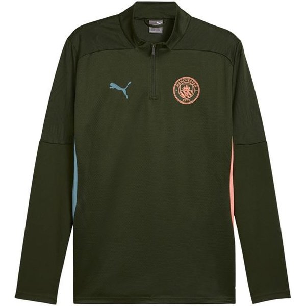 Sweat Puma Manchester City Homme Vert