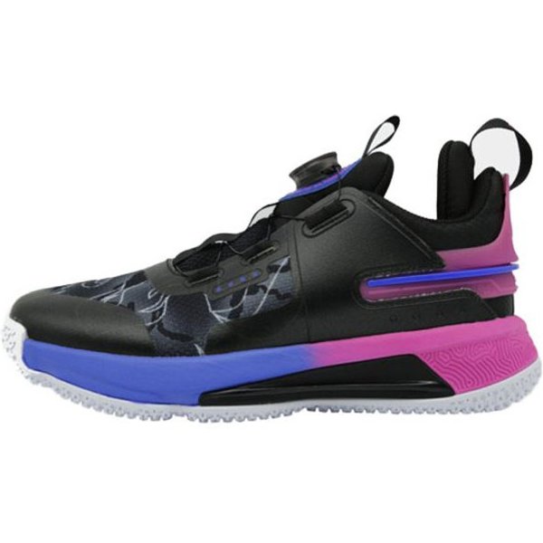 Chaussures Basket-Ball Enfant De Peak Flash Kid Noir/Mauve-image