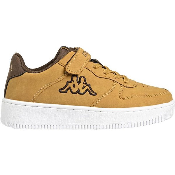 Chaussures Kappa Enfant Maserta 4 Kid Ev Jaune Tan/Brown