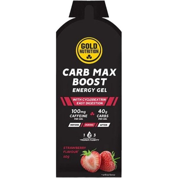 Gel Energy Gold Nutrition Carb Max- 60 G Fraise-image
