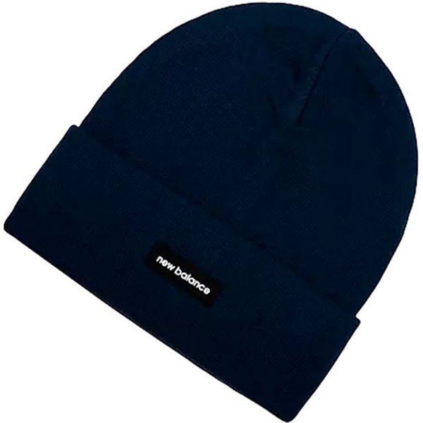 Bonnet New Balance Linear Knit Cuffed Blue