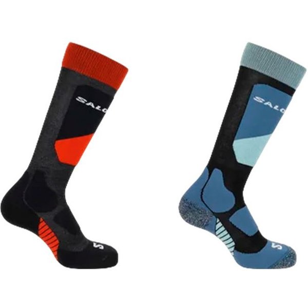 Chaussettes Salomon Pack 2 Noirs