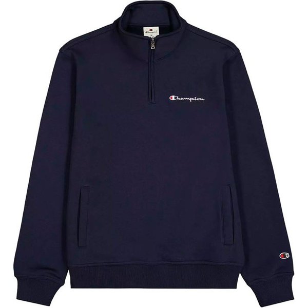 Sweat Champion Homme Sweatshirt semi-fermé bleu