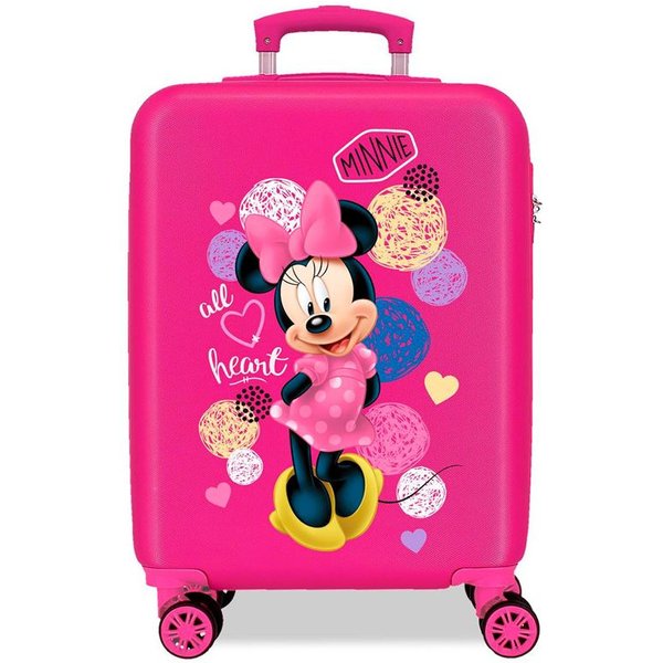 Valise Disney Abs 55Cm 4W Amour Minnie Rose-image