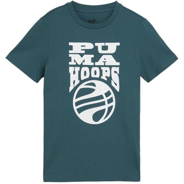 T-Shirt Puma Basketball Bleu Foncé Enfant-image