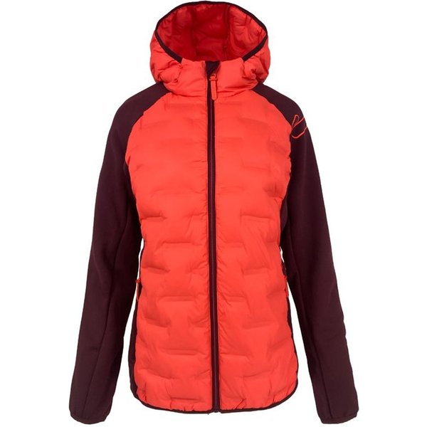Veste Montagne Joluvi De Hybrid Rik Coral Neon Garnet Femme-image