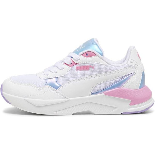 Chaussures Enfant Puma X-Ray Speed Lite Bouncy Sky Blanc/Bleu/Rose