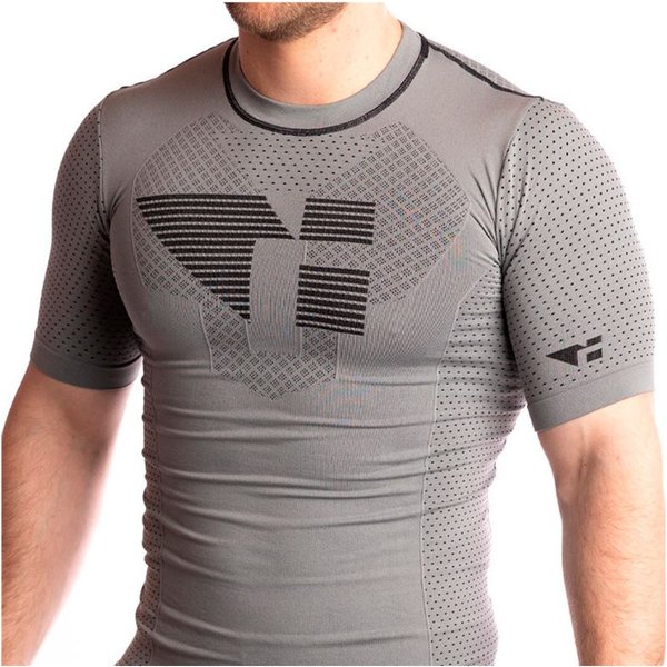 T-shirt de Running Hanker M/Courte Thermique Yod Gris