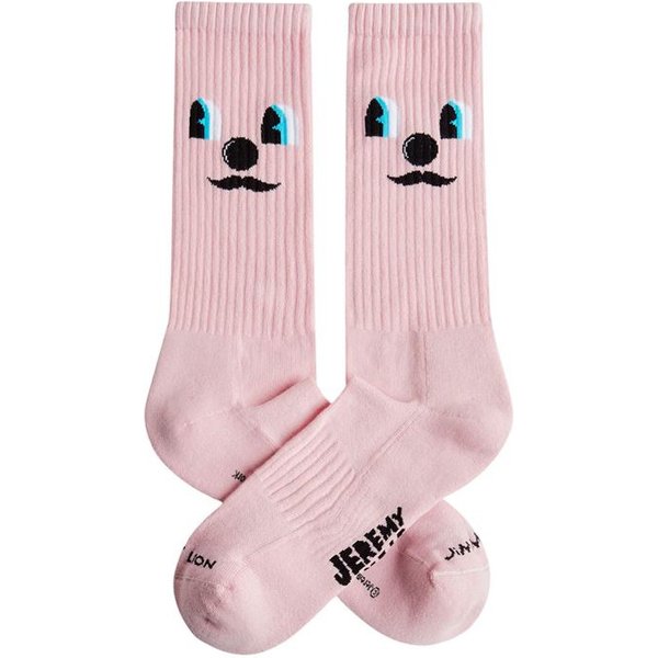 Chaussettes Jimmy Lion Athletic - Jethro Face Pink