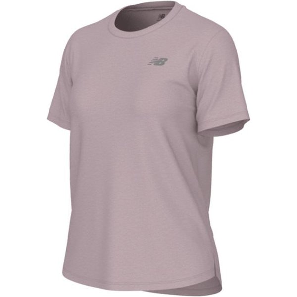 T-shirt New Balance Femme Athlétisme Lilas