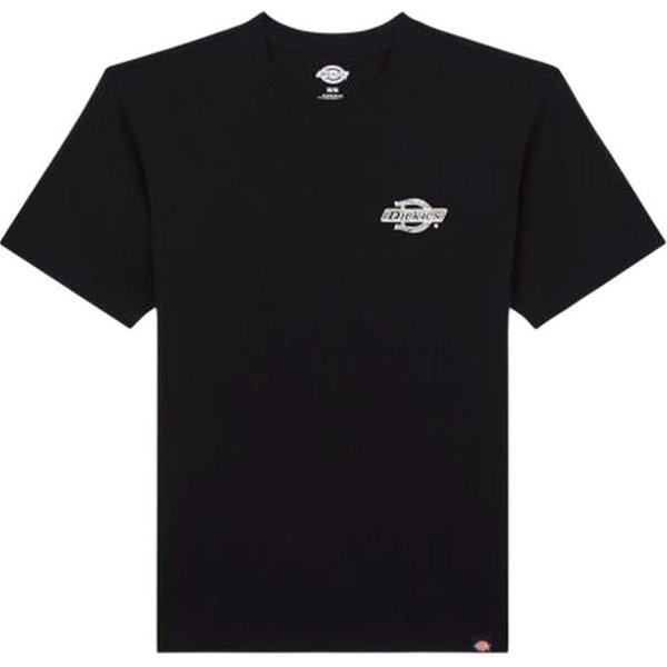 T-shirt Dickies Logo en bois noir Homme