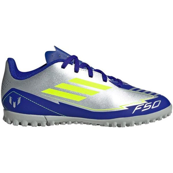 Bottes de Football adidas F50 Club TF Messi Enfant Argent