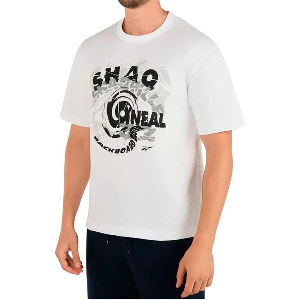 T-Shirt Reebok Gs Hs Shaq Spiral Te Homme Blanc-image