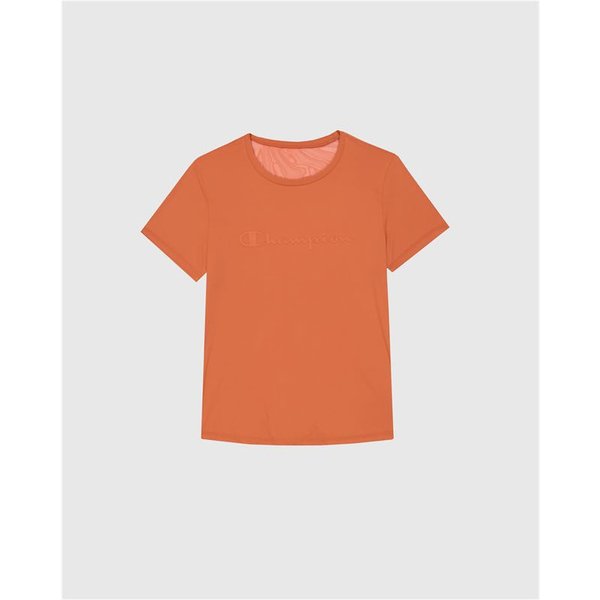 T-shirt Champion SS Femme Orange