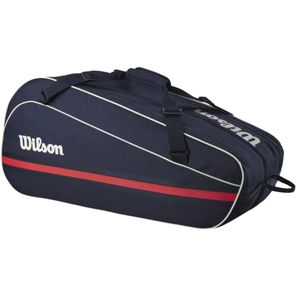 Sac de tennis De Tennis Wilson 6Pk Team Racket Bag 2025 Marine Bleu/