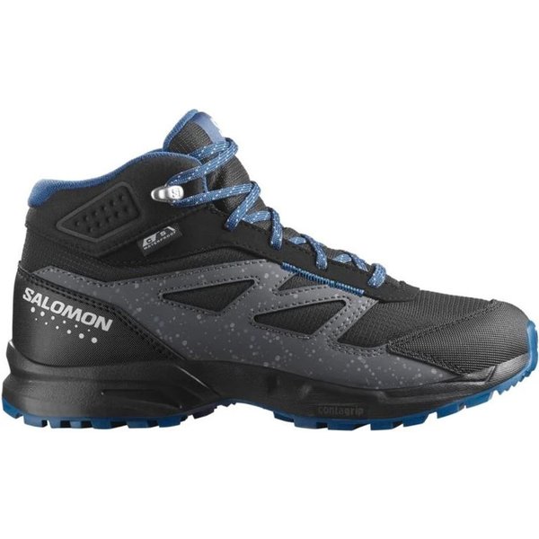 Chaussures de Montagne Salomon Outway Mid Cswp Enfant Noir