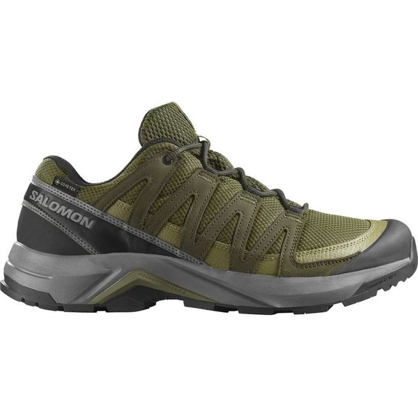 Chaussures de Montagne Salomon X-Adventure Recon Gtx Homme Vert Olive/Martini