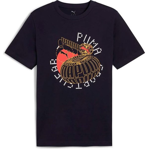 T-Shirt Puma Graphics Execution Homme Noir-image
