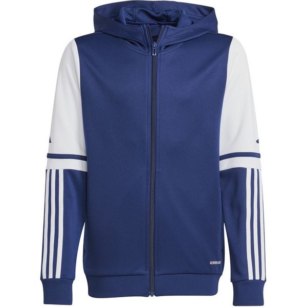 Veste de Football adidas Squadra25 Hood Enfant Bleu/Blanc